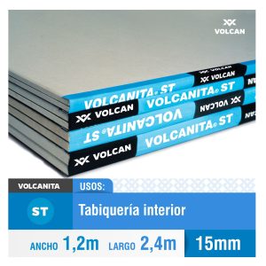 Vulcanita estandar 15mm