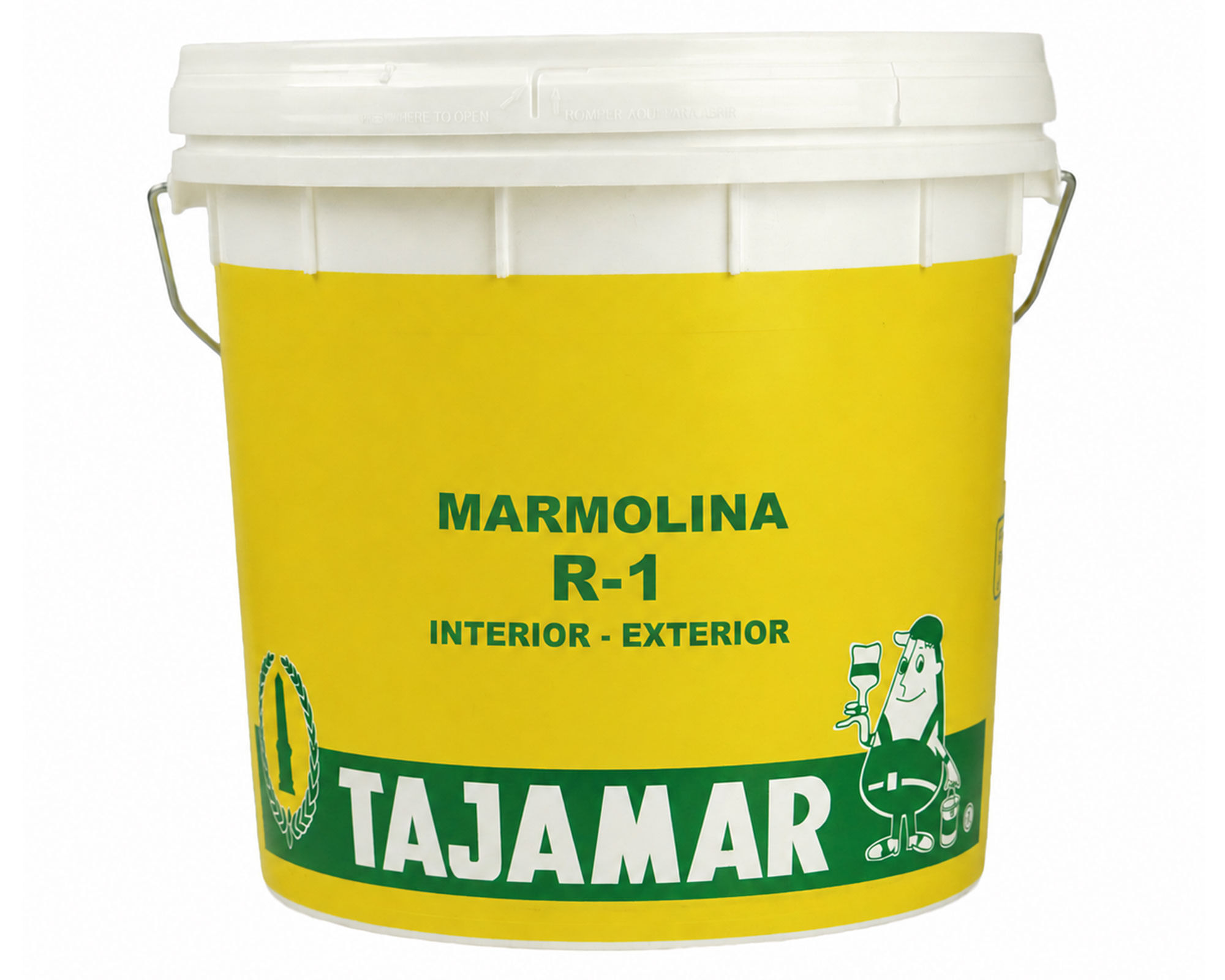 Marmolina grano medio R-1 blanco Tajamar