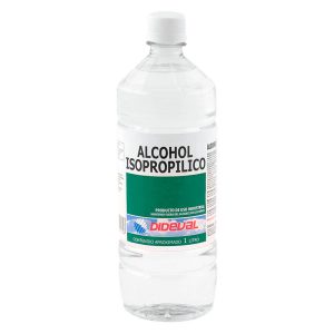 Alcohol isopropilico 1 litro Dideval