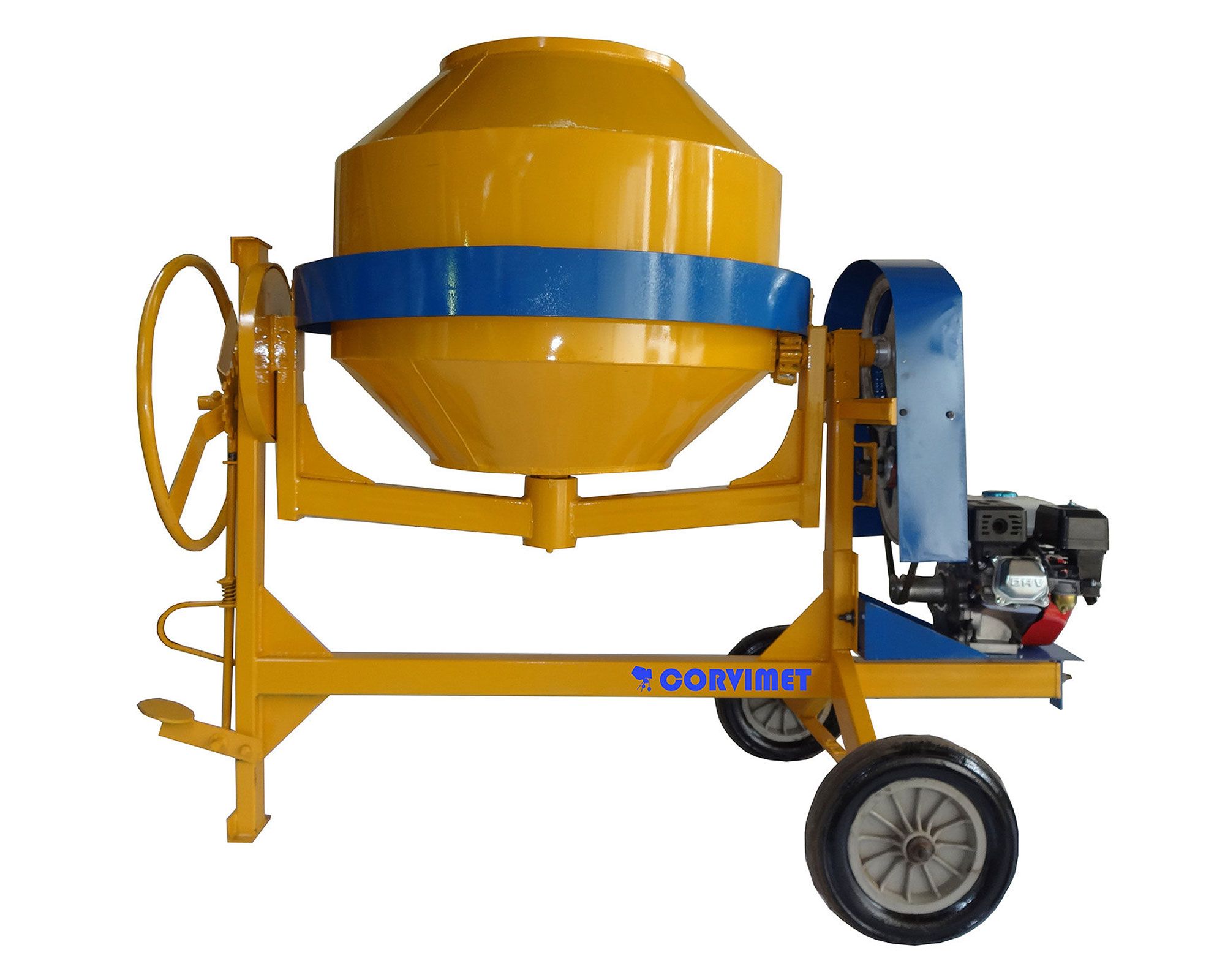 Trompo volteo hormigonera bencinera 400L