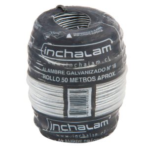 Alambre amarre galvanizado 2.2mm rollo 25kg