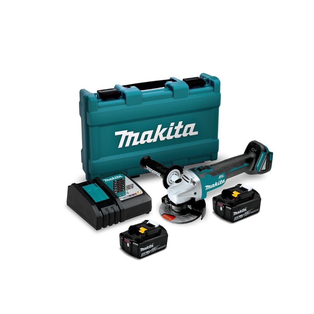 Esmeril angular inalámbrico Makita DGA454RFE