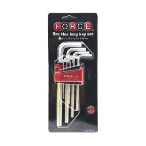 Juego llaves allen 2.0-19mm 13 piezas Force