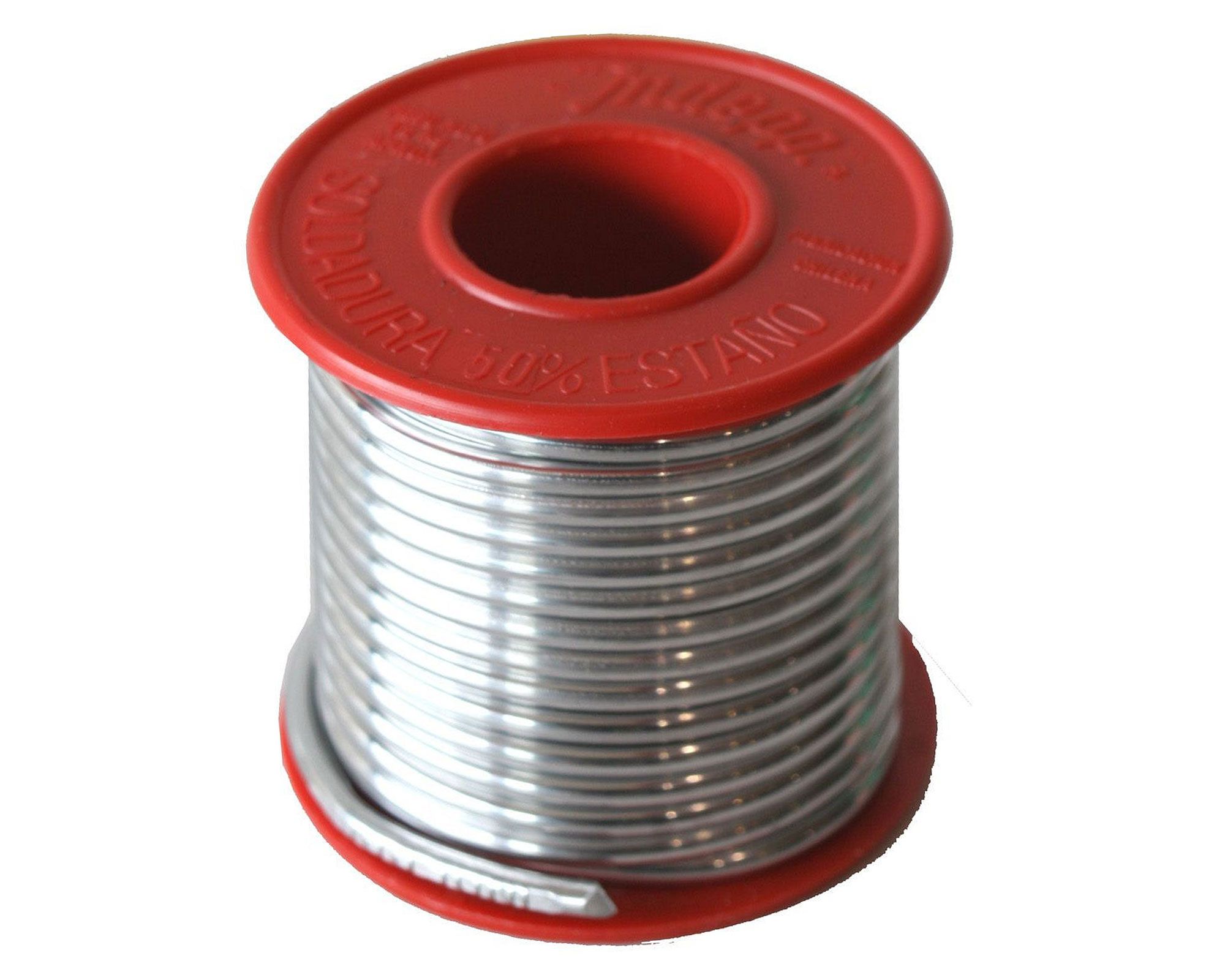 Soldadura estaño 50% carrete 1/2kg