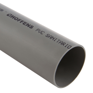 Tuberia PVC sanitaria gris 75mm Hoffens