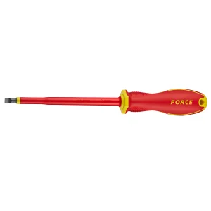 Destornillador plano 6.5x150mm 1000V Force