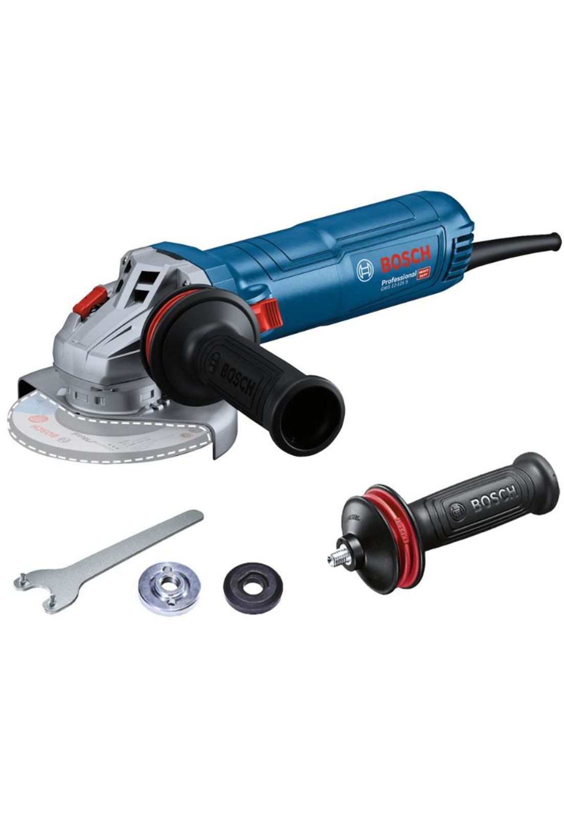 Esmeril angular Bosch GWS 12-125S 4-1/2 pulgadas 1200W